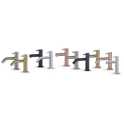 Brico Differnz Fonteinkraan Mix&Match Gebogen Chroom Mat Hot