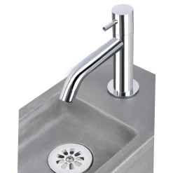 Brico Differnz Fonteinkraan Mix&Match Gebogen Chroom Mat Hot