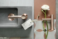 Brico Differnz Fonteinkraan Mix&Match Recht Rood Koper Best