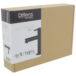 Brico Differnz Fonteinkraan Mix&Match Recht Zwart Mat Online