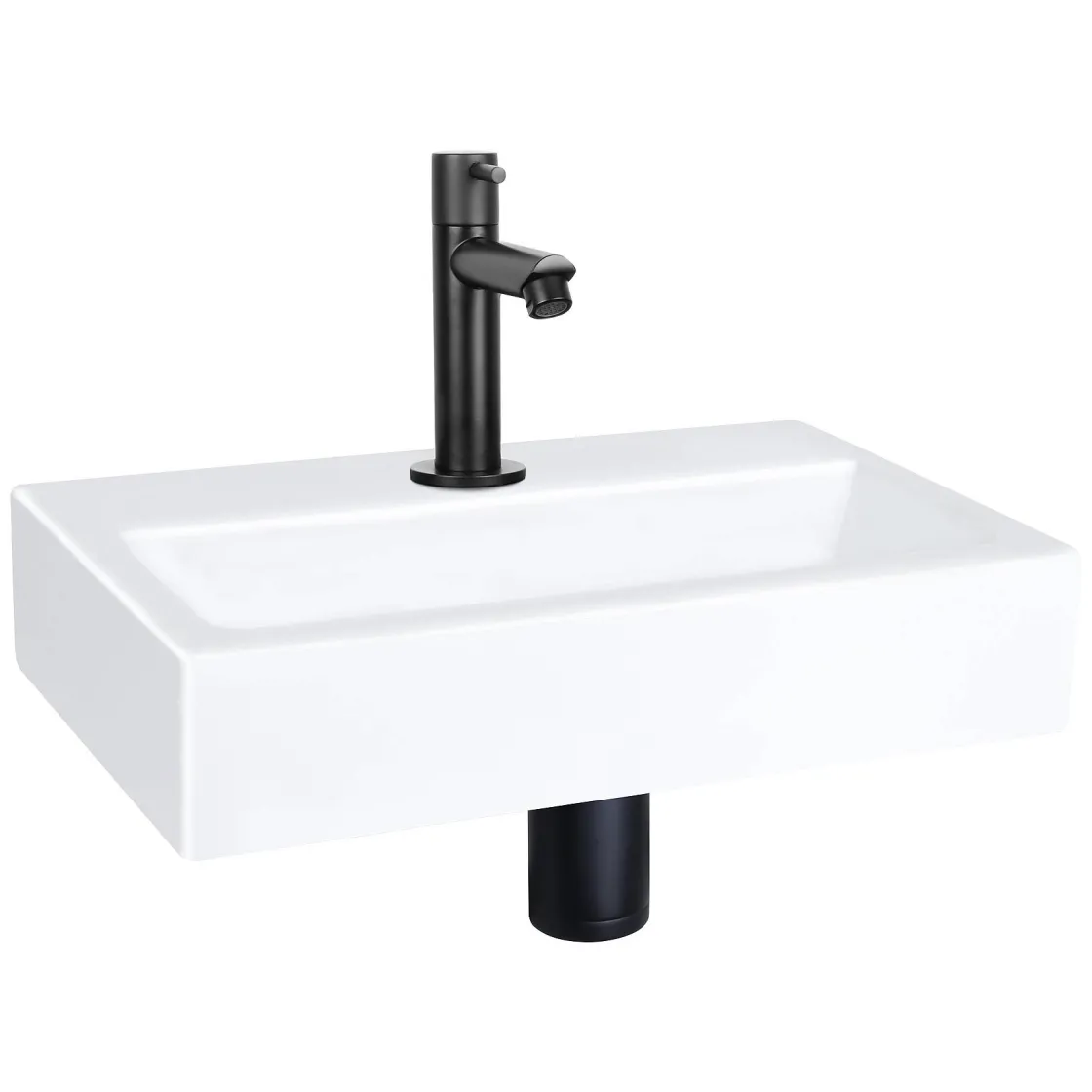 Brico Differnz Toiletfontein Flat Small Keramiek Wit 38X24X7Cm Best