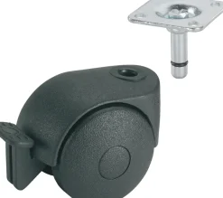 Dorner+Helmer Dubbel Wiel 50Mm-Brico Best