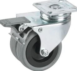 Dorner+Helmer Dubbel Wiel Rubber O50Mm-Brico Clearance