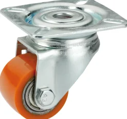 Dorner+Helmer Wiel Polyurethaan Rood 35X25Mm-Brico Hot