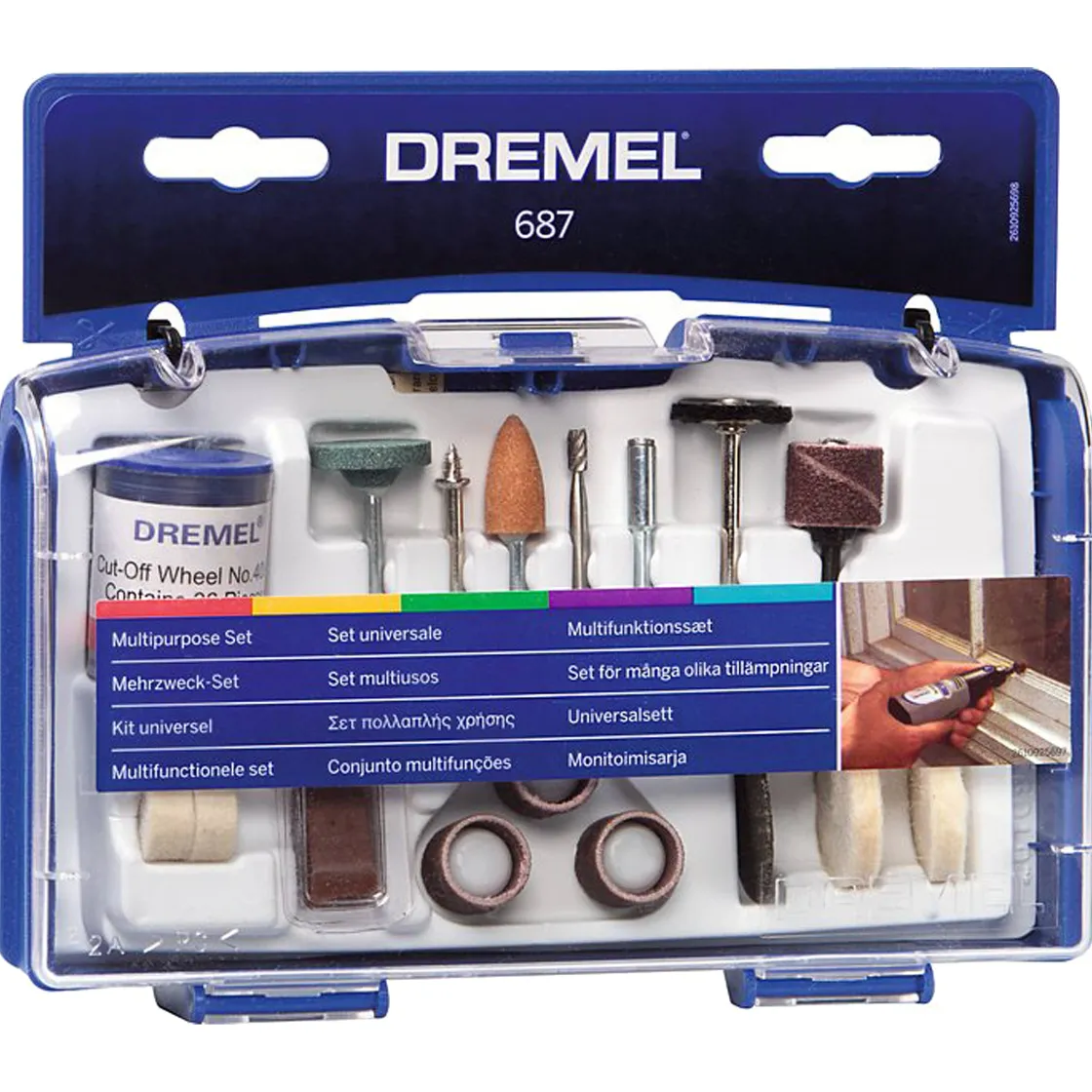 Brico Dremel Multigereedschap Set 687Ja – 52 Stuks New