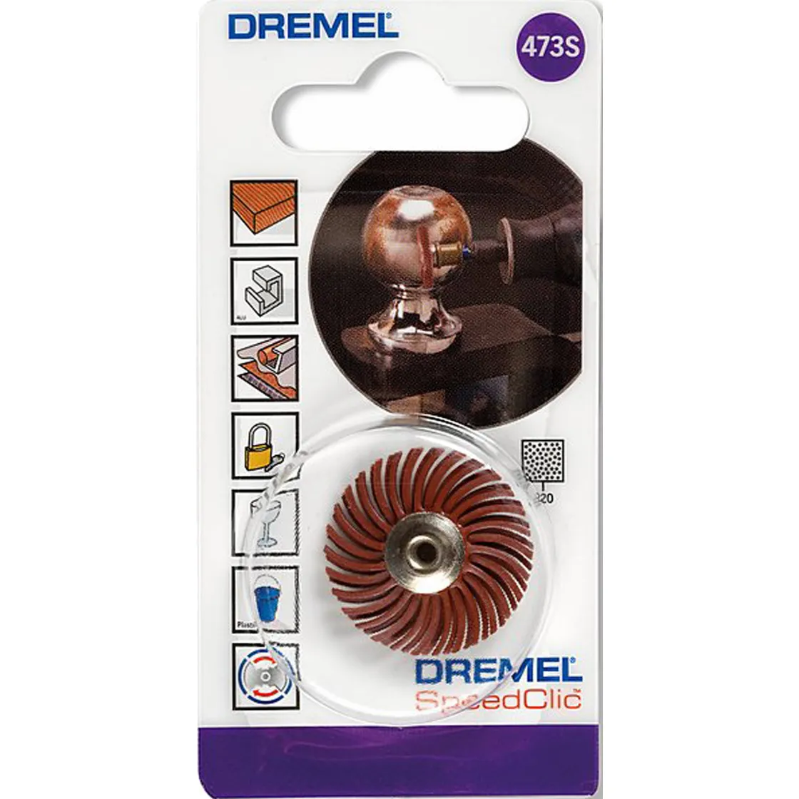 Brico Dremel Schuurschijf S473Ja K220 25Mm Discount