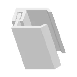 Dumaclin Randprofiel Klik Grijs 250Cm-Brico New