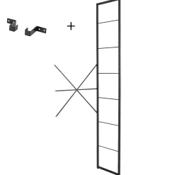 Brico Duraline Aanbouwset Storage Zwart Sale