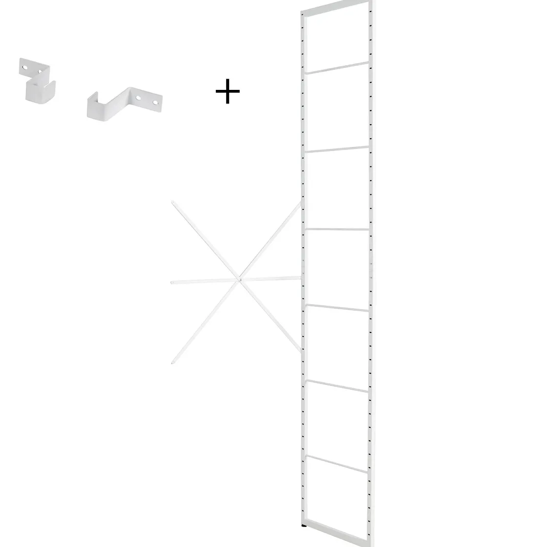 Brico Duraline Aanbouwset Storage Wit 3Pp Clearance