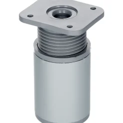 Duraline Meubelpoot Verstelbaar Pvc 3,5X12-18Cm Zwart-Brico Outlet