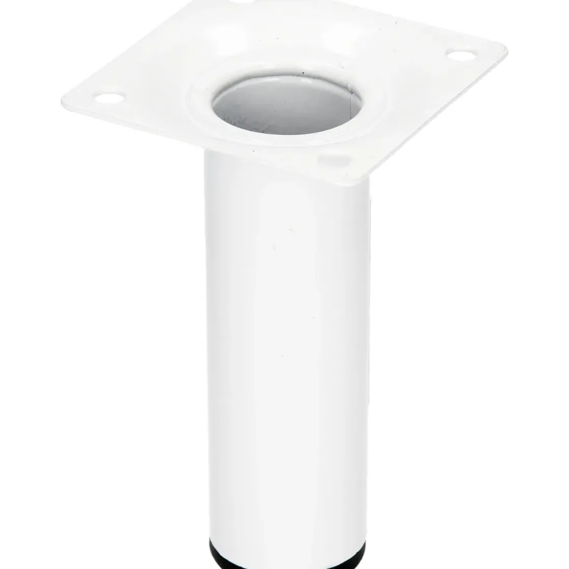 Duraline Meubelpoot Vierkant Staal 2,5X2,5X25Cm Zwart-Brico Best