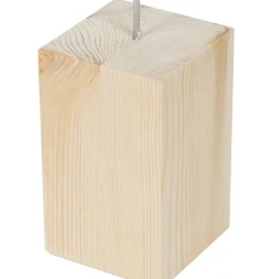 Duraline Meubelpoot Vierkant Staal 2,5X2,5X15Cm Zwart-Brico Sale