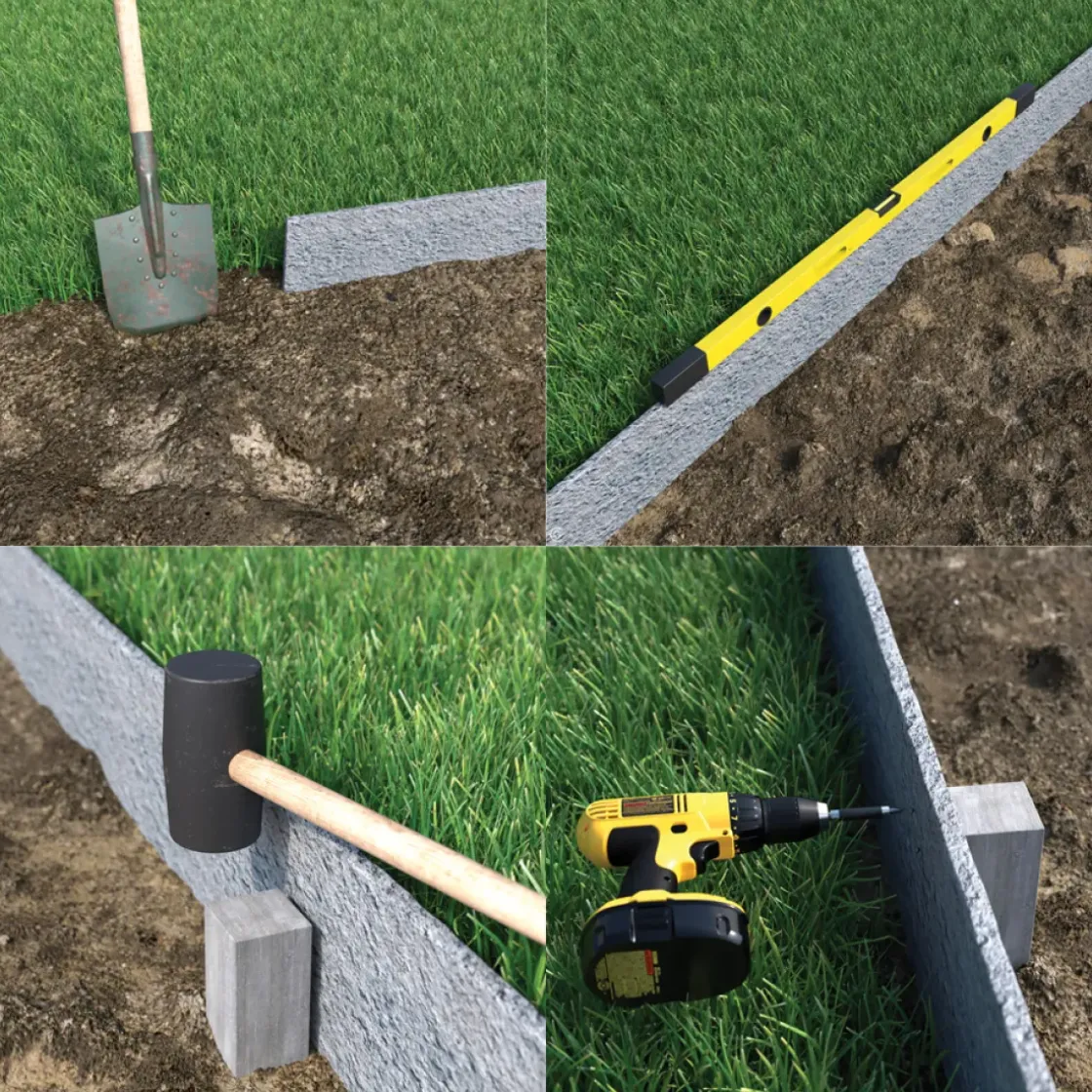 Eco Edge Kantopsluiting Rol - Zwart - 1000 X 14 X 0,7 Cm-Brico Outlet