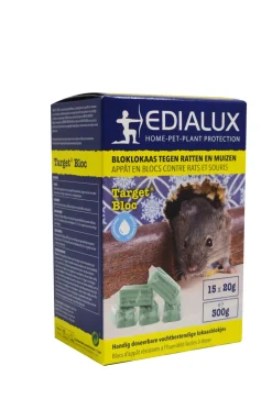 Edialux Bloklokaas Tegen Ratten Et Muizen Target Bloc 300G-Brico Sale