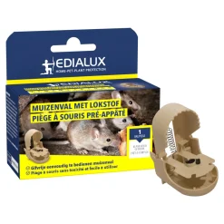 Edialux Muizenval Met Lokaas 1 Stk-Brico New