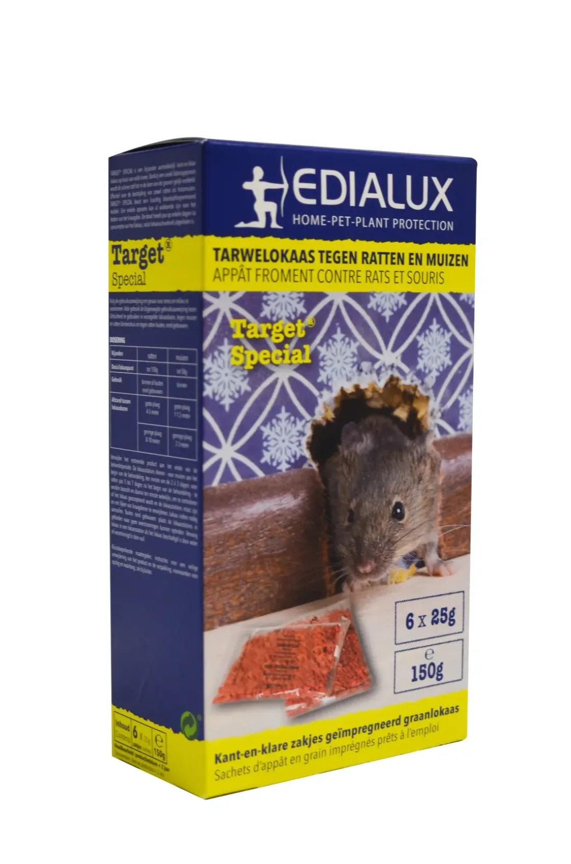 Edialux Target Special Rodenticide Graanlokaas 150G-Brico Sale
