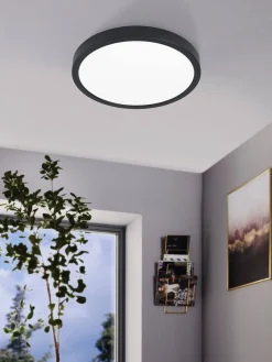 Brico Eglo Plafondlamp Led Fueva 5 Zwart 28,5Cm 20,5W Hot