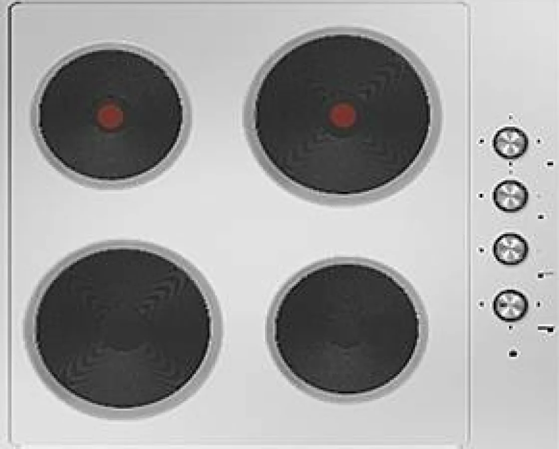 Brico Electrum Elektrische Kookplaat 4 Zones Ps6042Ex Rvs 60Cm Best