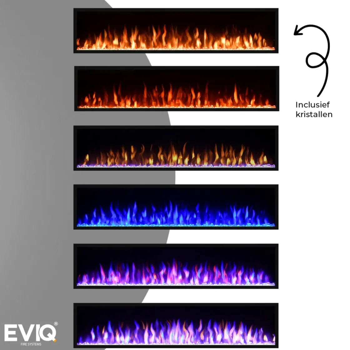 Sfeerhaarden<Brico Elektrische Sfeerhaard Smartline 72″ Inch – 182 Cm