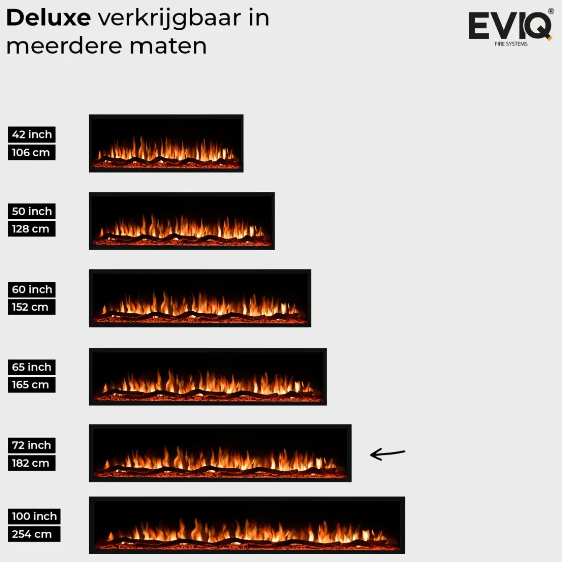 Sfeerhaarden<Brico Elektrische Sfeerhaard Smartline 72″ Inch – 182 Cm