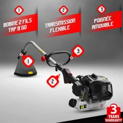 Brico Elem Garden - Thermische Kantensnijder 25 Cc - 2 Takt Outlet