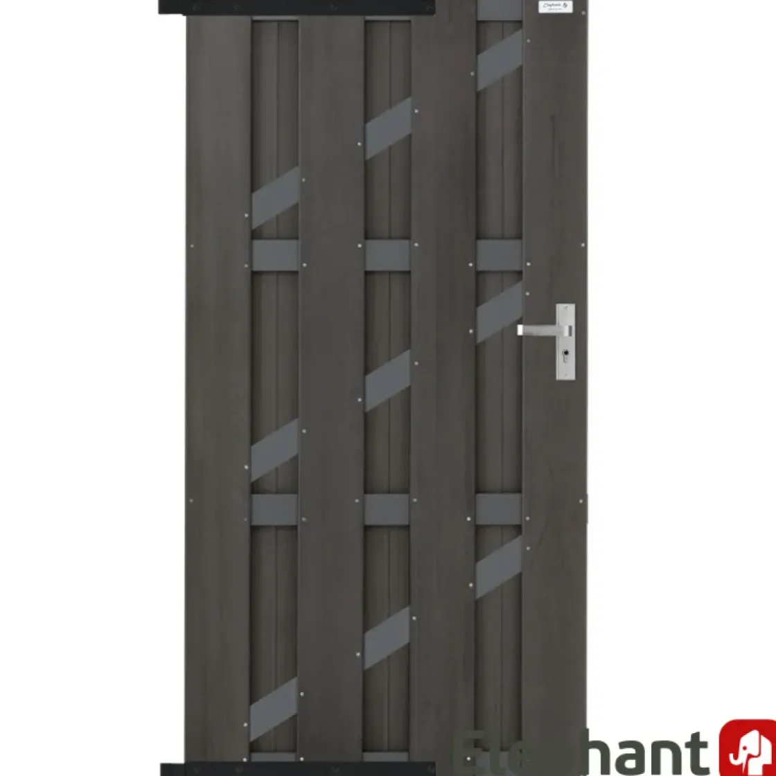 Elephant Tuindeur Fsc Basic 29X900X1800Mm + Beslag-Brico Hot