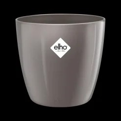 Elho Bloempot Brussels Diamond Rond O25Cm Oyster Pearl-Brico New