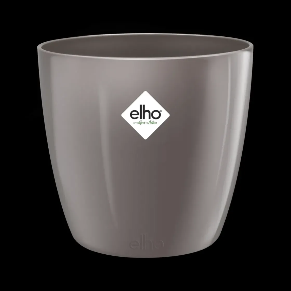 Elho Bloempot Brussels Diamond Rond O25Cm Oyster Pearl-Brico New