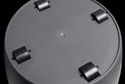 Elho Bloempot Brussels Rond Wielen O40Cm Antraciet-Brico New