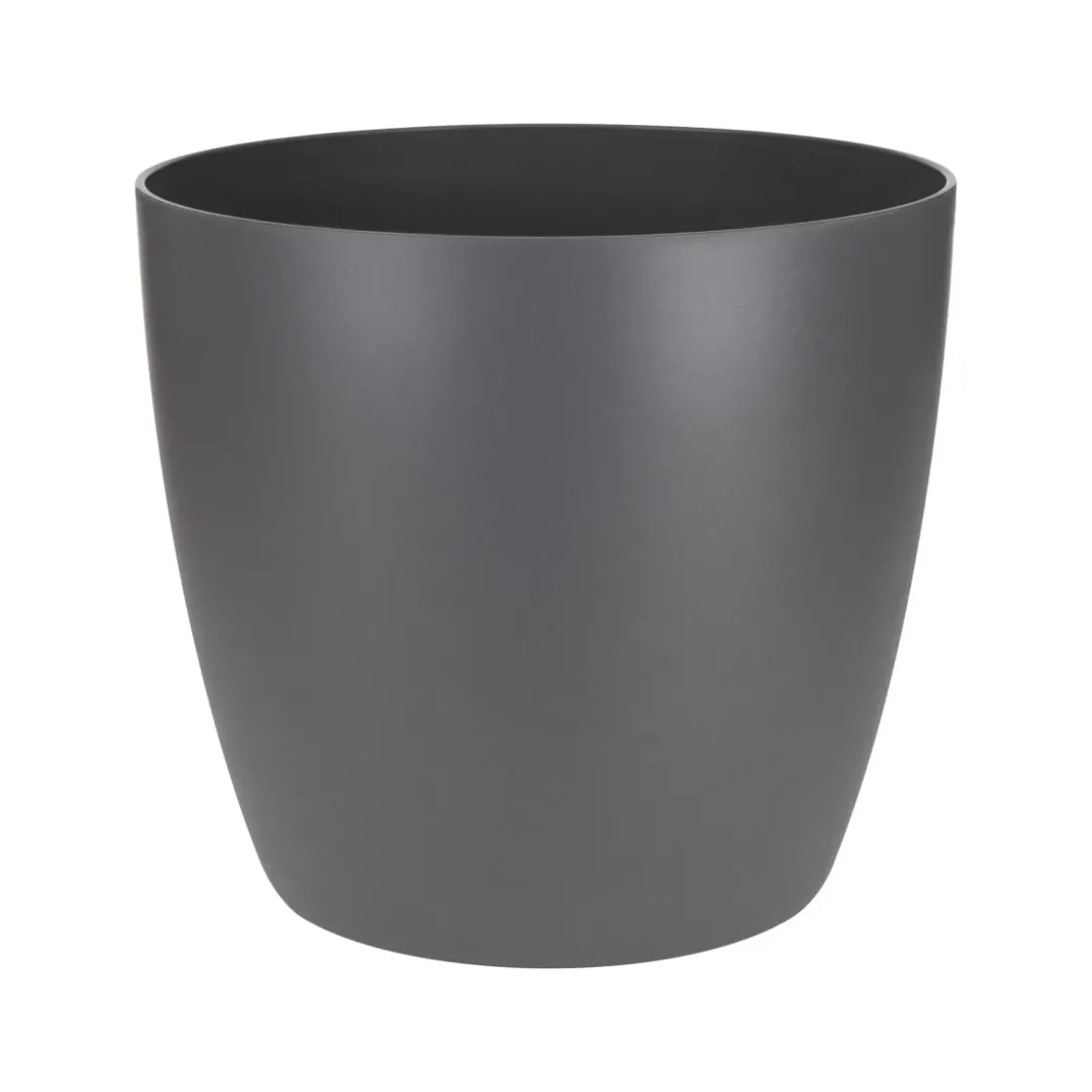 Elho Bloempot Brussels Rond O16Cm Antraciet-Brico Outlet