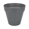 Elho Bloempot Loft Urban Rond Wielen O40Cm Antraciet-Brico