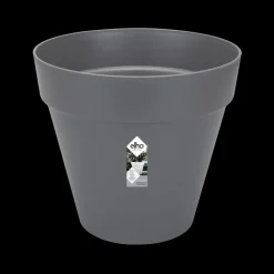 Elho Bloempot Loft Urban Rond Wielen O40Cm Antraciet-Brico