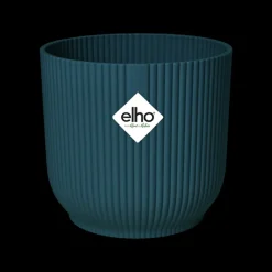 Elho Bloempot Vibes Fold Rond O22Cm Deep Blue-Brico Online