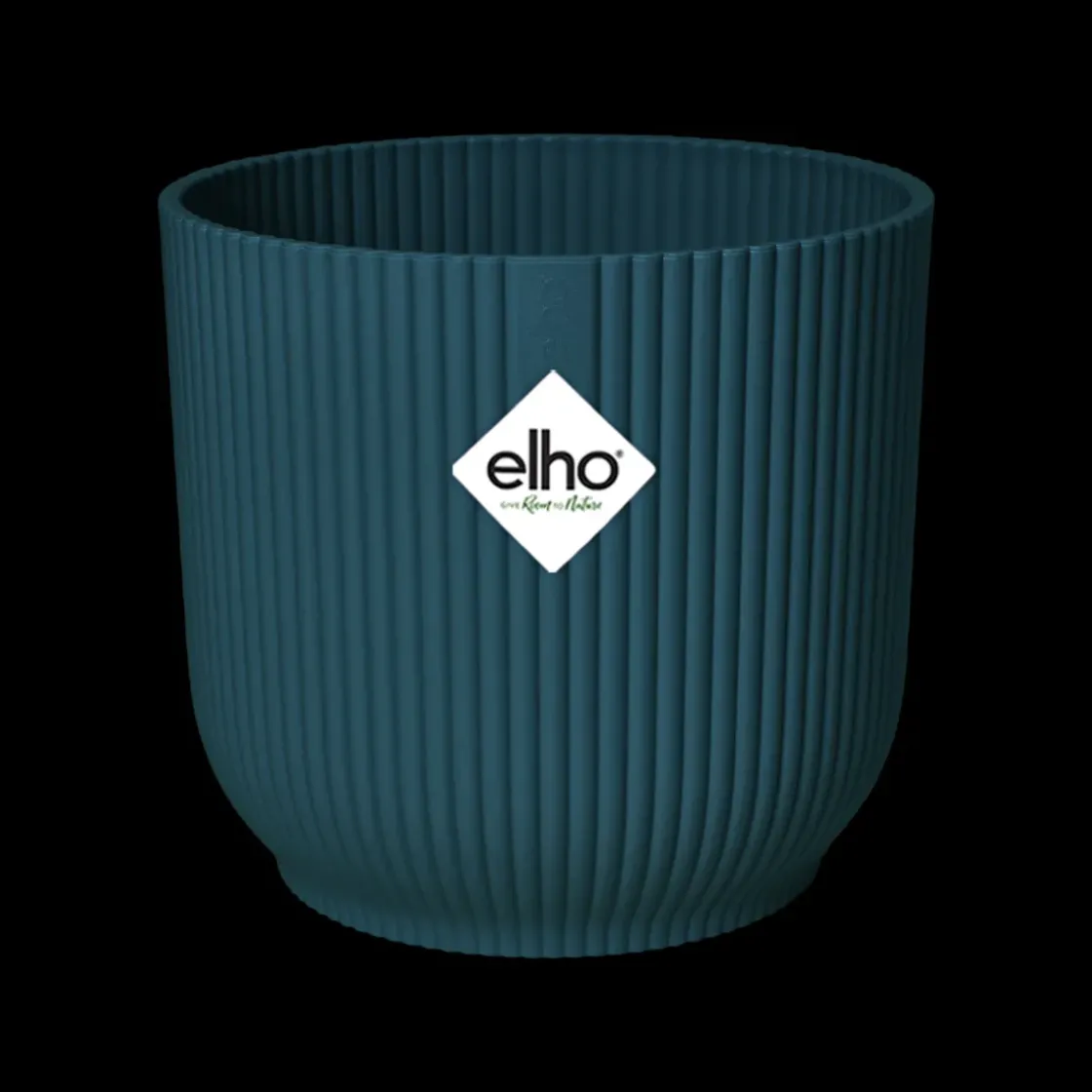Elho Bloempot Vibes Fold Rond O22Cm Deep Blue-Brico Online