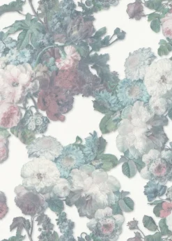 Elle Decoration Vliesbehang Blossom Wit-Roze-Brico Clearance