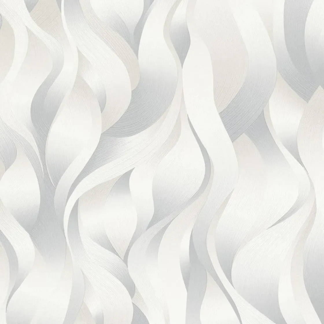 Elle Decoration Vliesbehang Curls Creme-Brico Discount