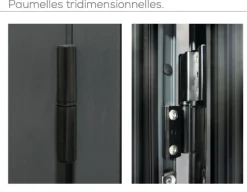 Elsealu Buitendeur Soria Antracietgrijs 218X96Cm-Brico Hot