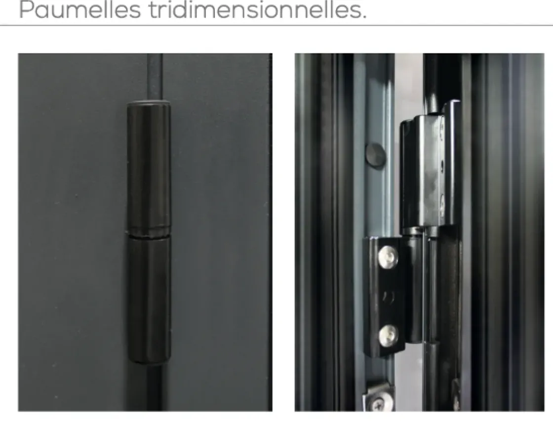 Elsealu Buitendeur Soria Antracietgrijs 218X96Cm-Brico Hot