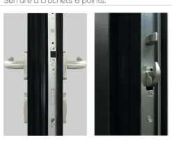 Elsealu Buitendeur Soria Antracietgrijs 218X96Cm-Brico Hot