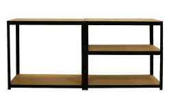 Brico Erro Stellingkast Met 5 Planken - Zwart - 90Cm Sale