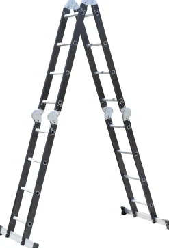 Brico Escalo Vouwladder Multifold 2-In-1 Zwart Discount
