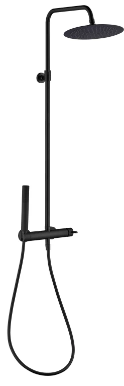 Brico Essebagno Doucheset Luisa Met Mechanische Mengkraan Mat Zwart Outlet