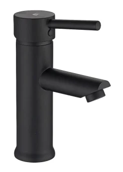 Brico Essebagno Wastafelmengkraan Deco Laag Mat Zwart Hot