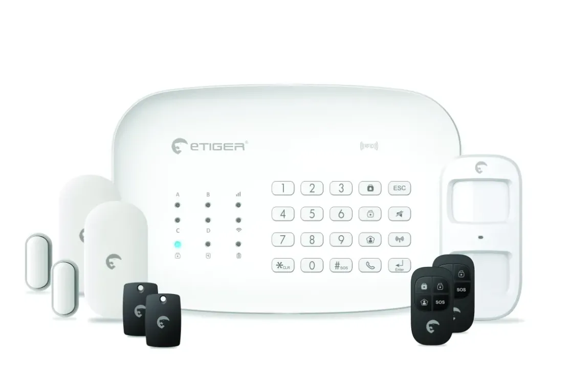 Etiger Alarmset Draadloos Wifi/Gsm S5 2G-Brico Discount