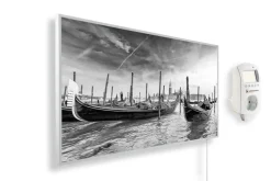 Infrarood & Halogeenradiators<Brico Eurom Infraroodwarmtepaneel Sani 600W Zwart