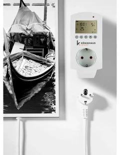 Infrarood & Halogeenradiators<Brico Eurom Infraroodwarmtepaneel Sani 600W Zwart