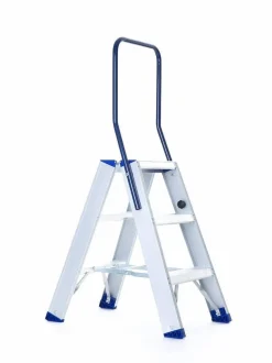 Brico Eurostairs Dubbele Trap Professioneel 3 Treden Outlet