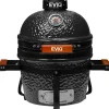 Eviq Kamado 13" Keramische Barbecue Antraciet-Brico Hot