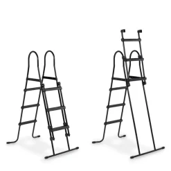 Exit Stone Opzetzwembad Met Overkapping En Zandfilter- En Warmtepomp Grijs 400X200X100Cm-Brico Hot