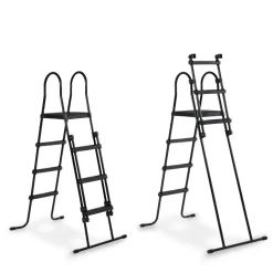 Exit Wood Opzetzwembad Met Filterpomp Bruin O360X122Cm-Brico New